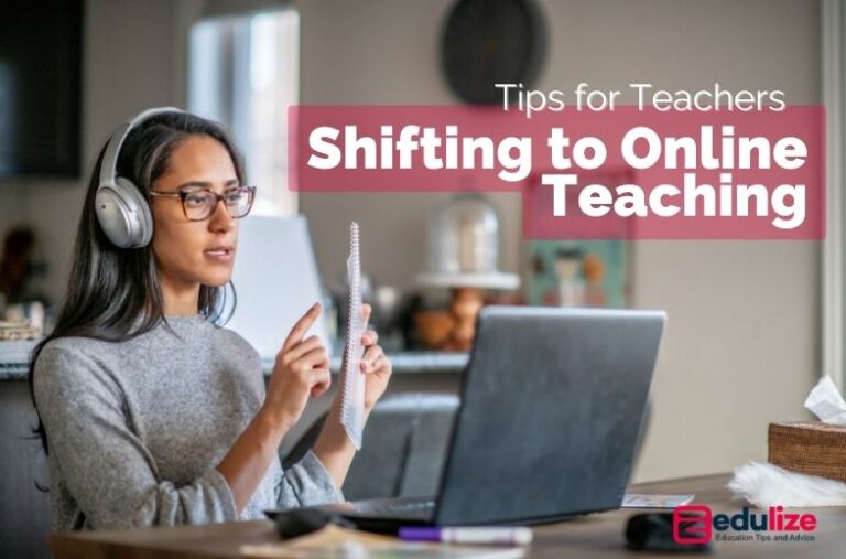 Tips for Teachers Shifting to Online Teaching